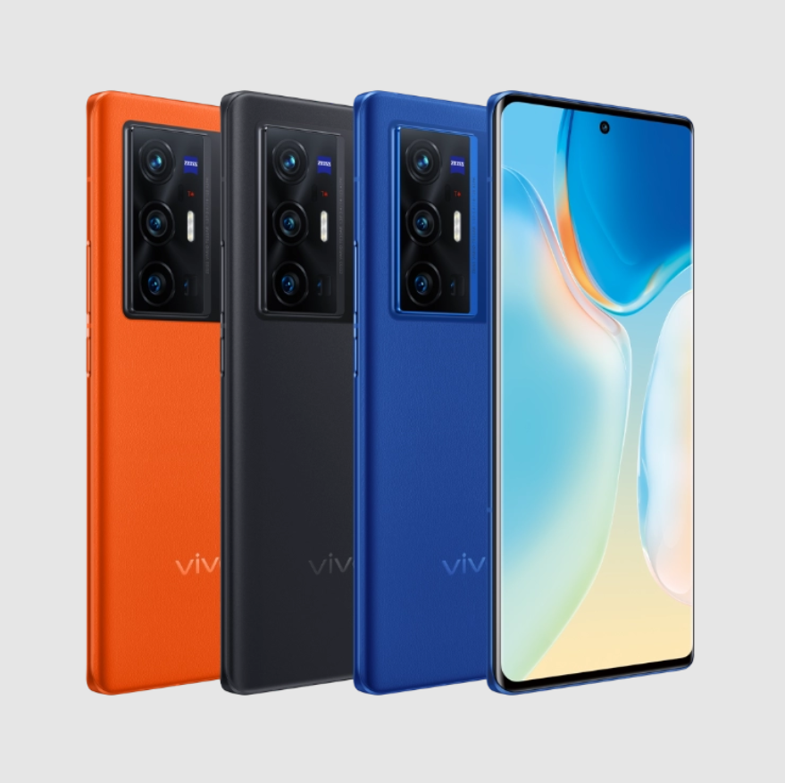 Vivo X70 Pro+ Wilderness Edition blue color