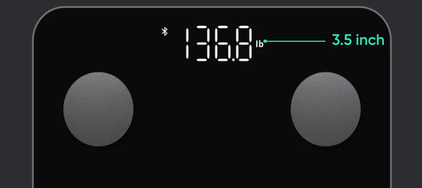 Wyze Scale S display