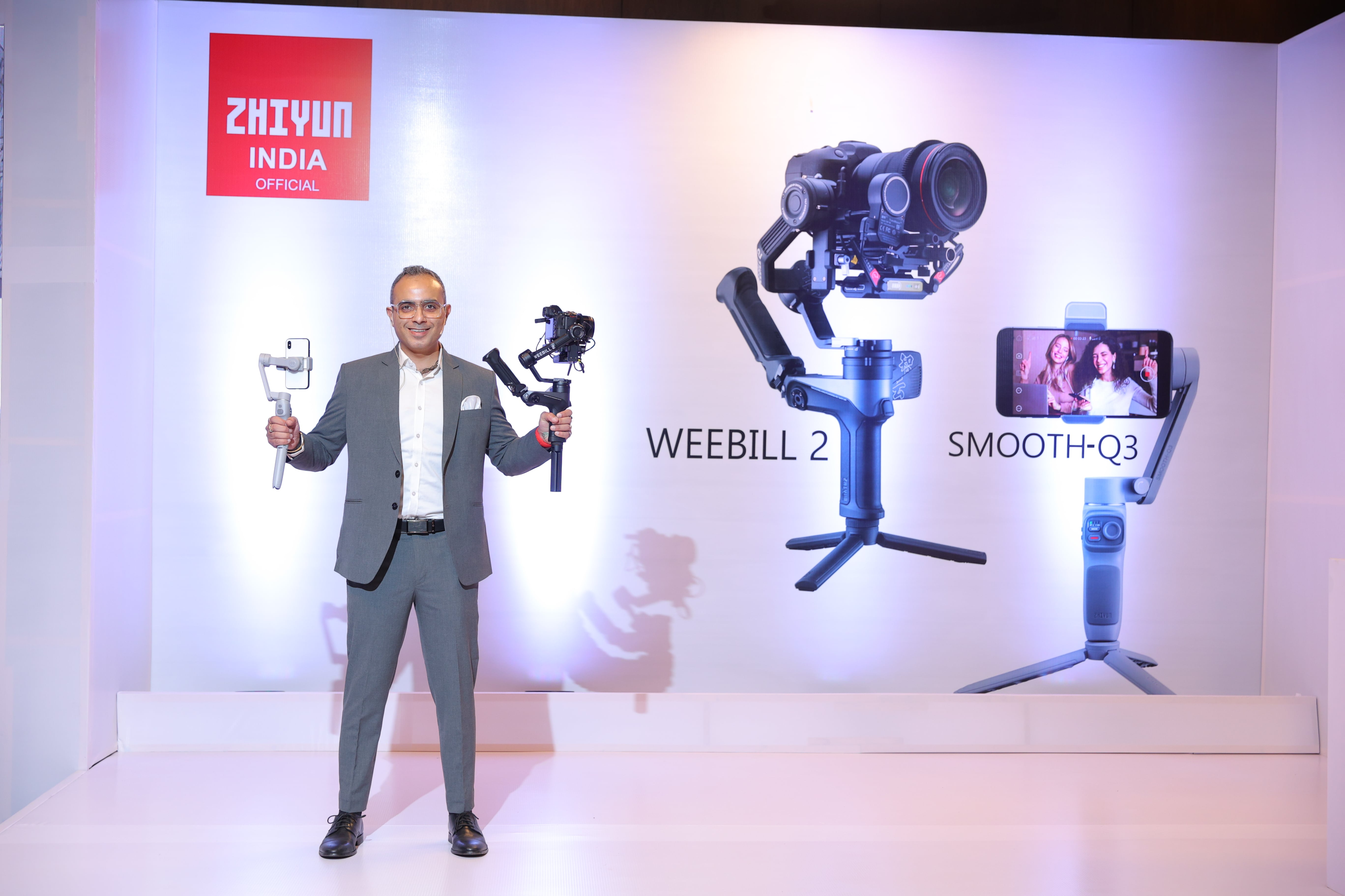ZHIYUN SMOOTH-Q3 and ZHIYUN WEEBILL 2 India Launch