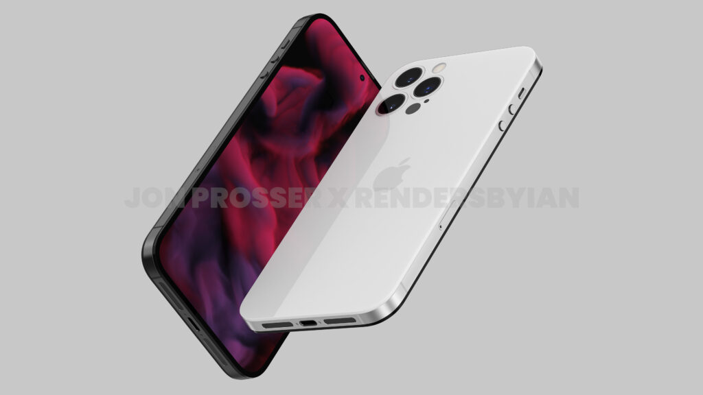 Apple iPhone 14 Pro Render