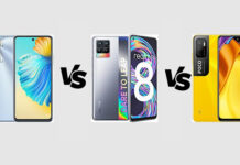 Tecno Camon 17 Pro vs Realme 8 vs POCO M3 Pro: Specs Comparison