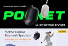Realme Pocket & Cobble Bluetooth Speakers launching in India September 9 Realme Pocket