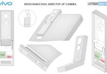 Vivo patents smartphone with detachable dual sided pop up camera Vivo