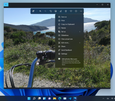 Windows 11 Photos app