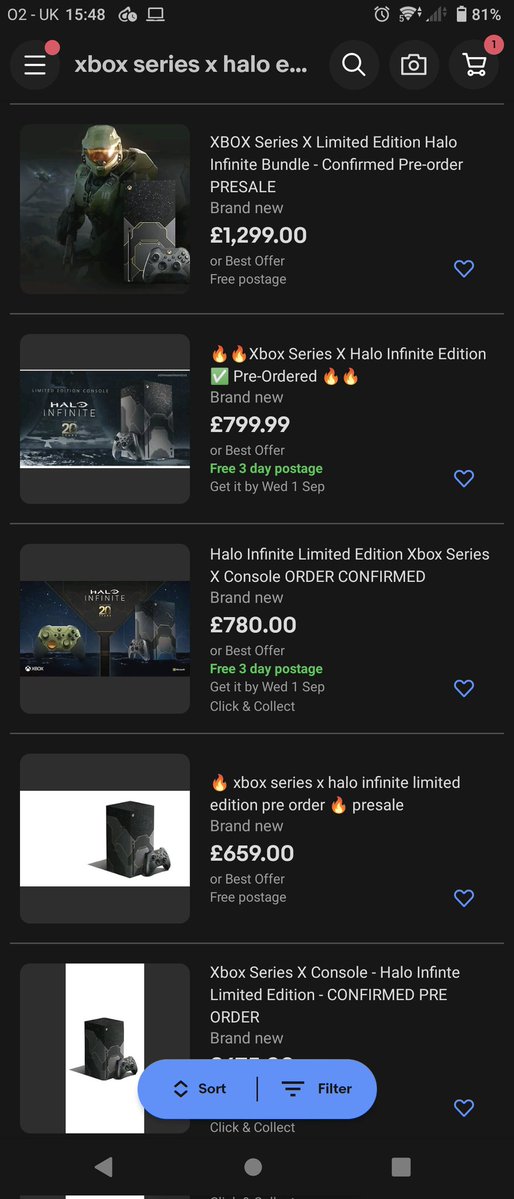 Scalpers are already targeting the Xbox Series X Halo Infinite Limited