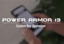 Ulefone Power Armor 13 custom key operation detailed in the video