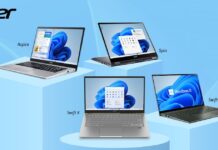 Acer Swift 3, Swift X, Aspire 3, Aspire 5, Spin 3, and Spin 5 laptops launched in India starting at ₹55,999(~$749) Acer Swift 3, Swift X, Aspire 3, Aspire 5, Spin 3, and Spin 5 laptops launched in India starting at ₹62,999(~$843)