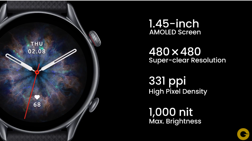 amazfit gt3 pro