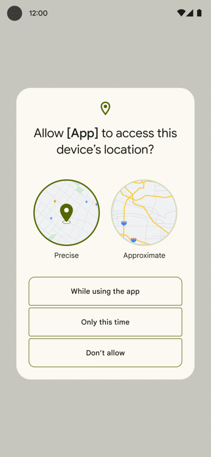 أندرويد 12 - Android 12 إليكم جميع الأجهزة المؤكدة للحصول على التحديث 3 Android 12 location data