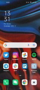 ColorOS 12 Review GizmoChina Home Screen