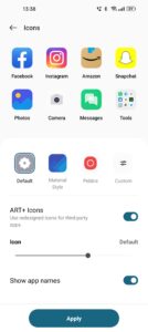 ColorOS 12 Review GizmoChina Icons