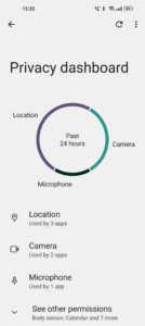 ColorOS 12 Review GizmoChina Privacy Dashboard