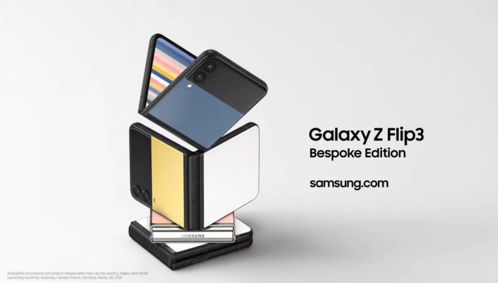 Galaxy Z Flip3 Bespoke Edition