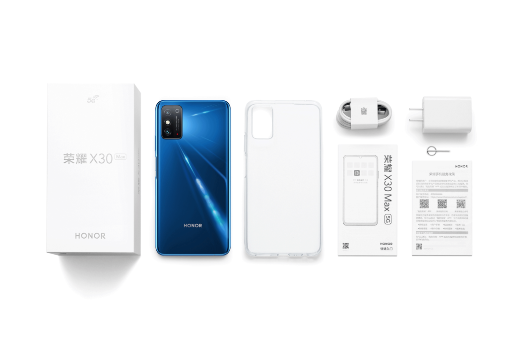 HONOR X30 Max Box Contents