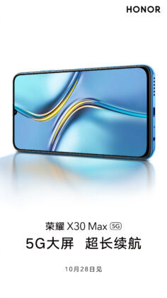 Honor X30 Max front