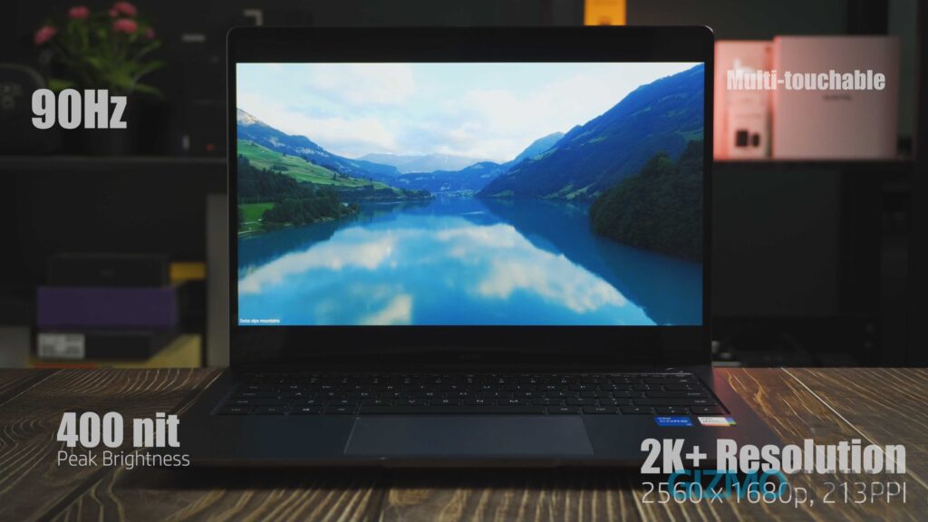 Huawei Matebook 14S review 90Hz Display