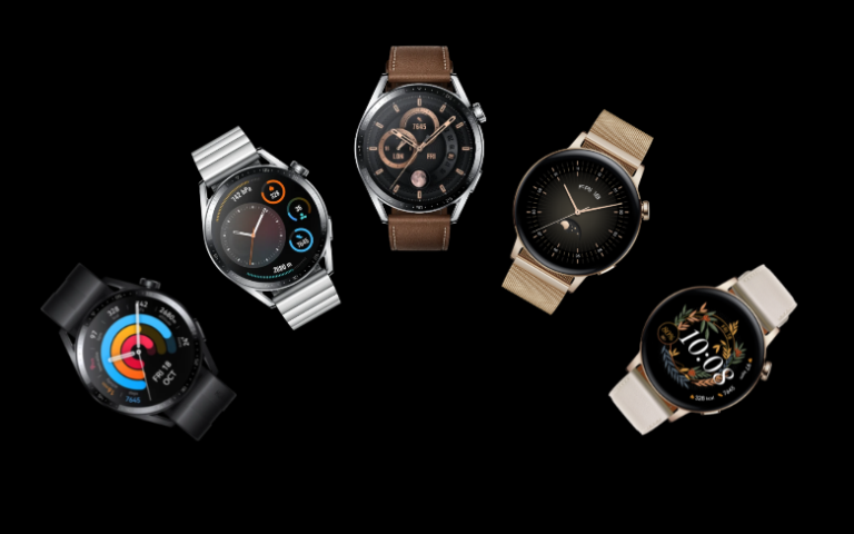 huawei watch gt 3 42mm gold white elegant