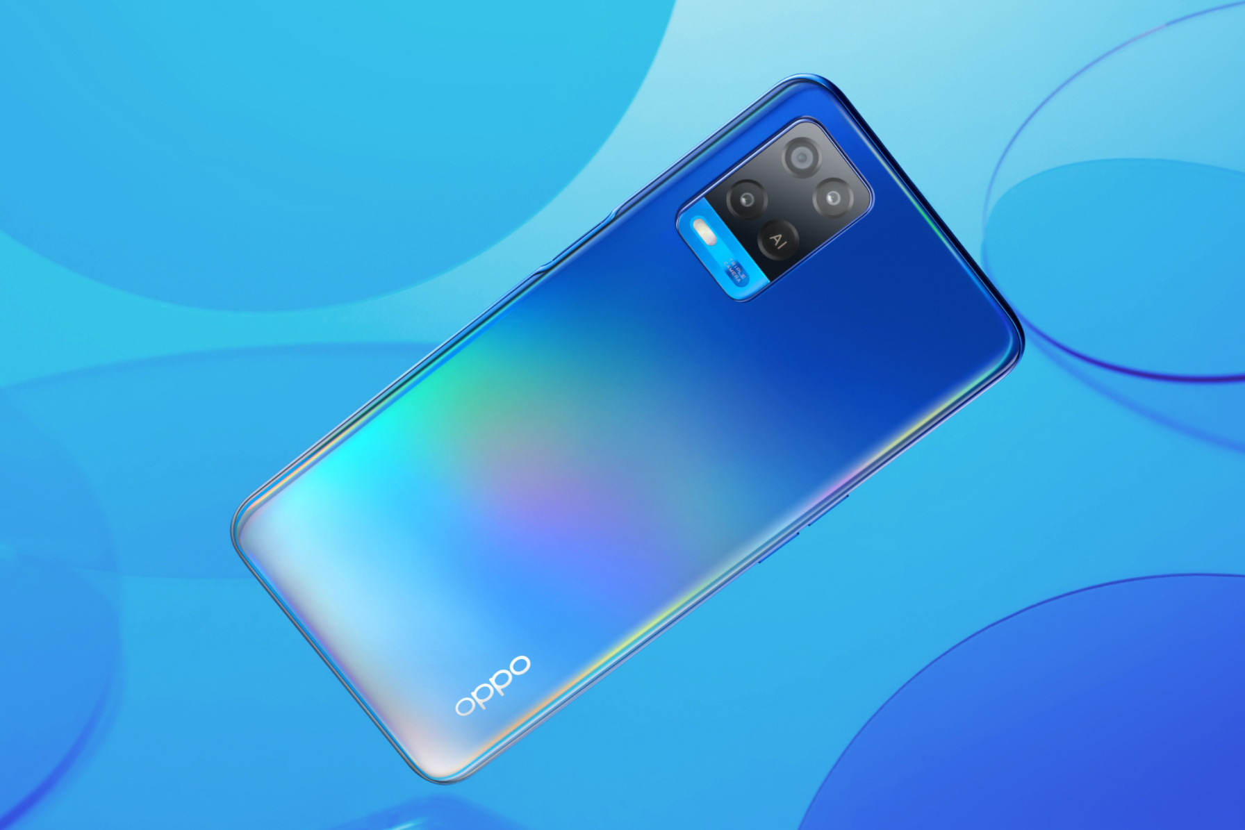 OPPO A54 Starry Blue Featured A