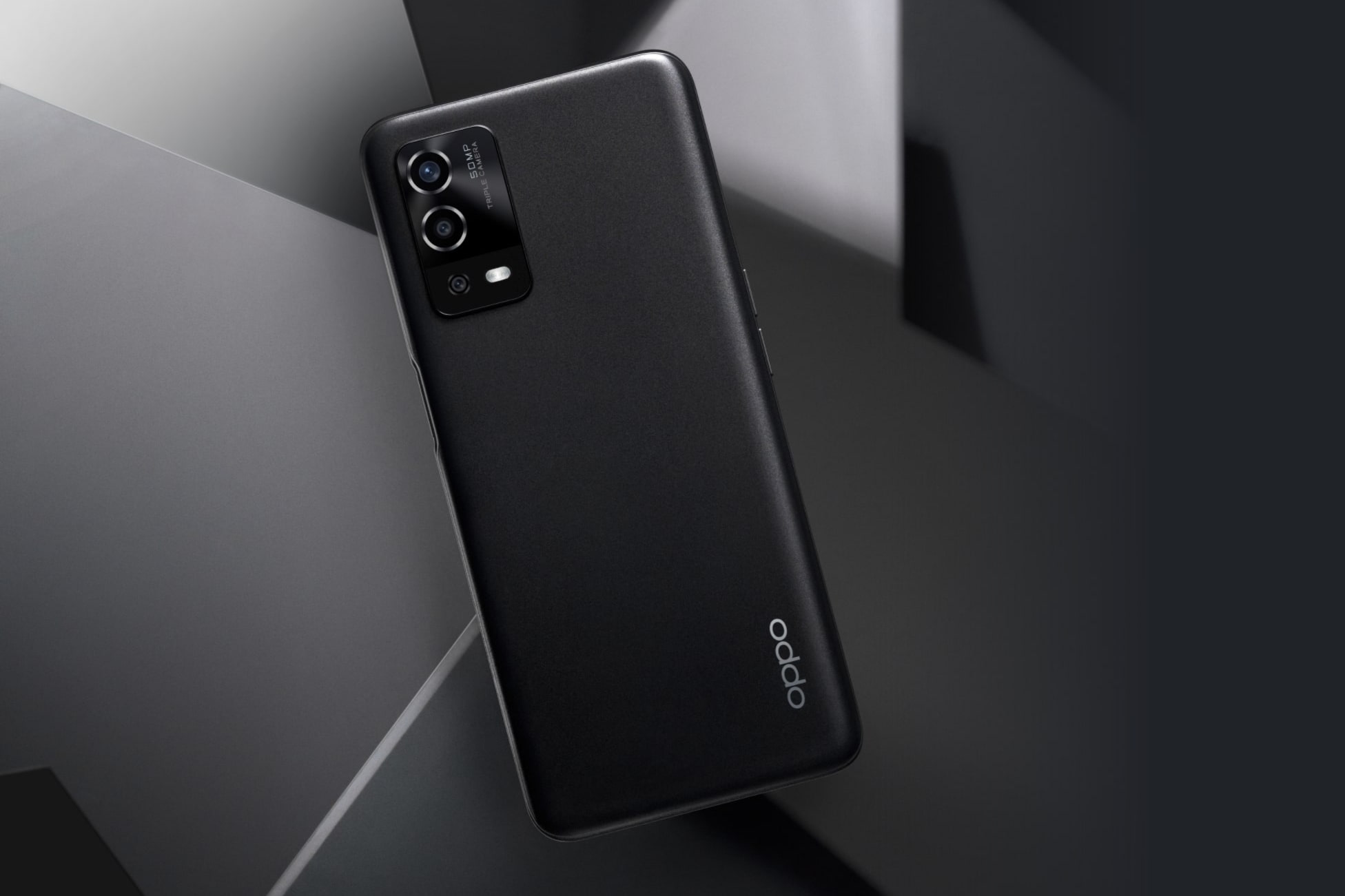 OPPO A55 Starry Black Featured