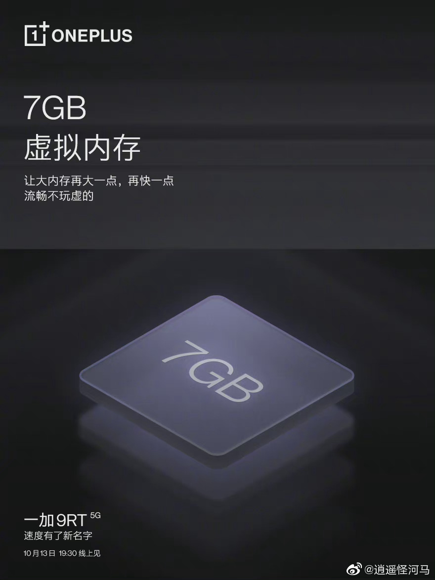 OnePlus 9RT Virtual RAM