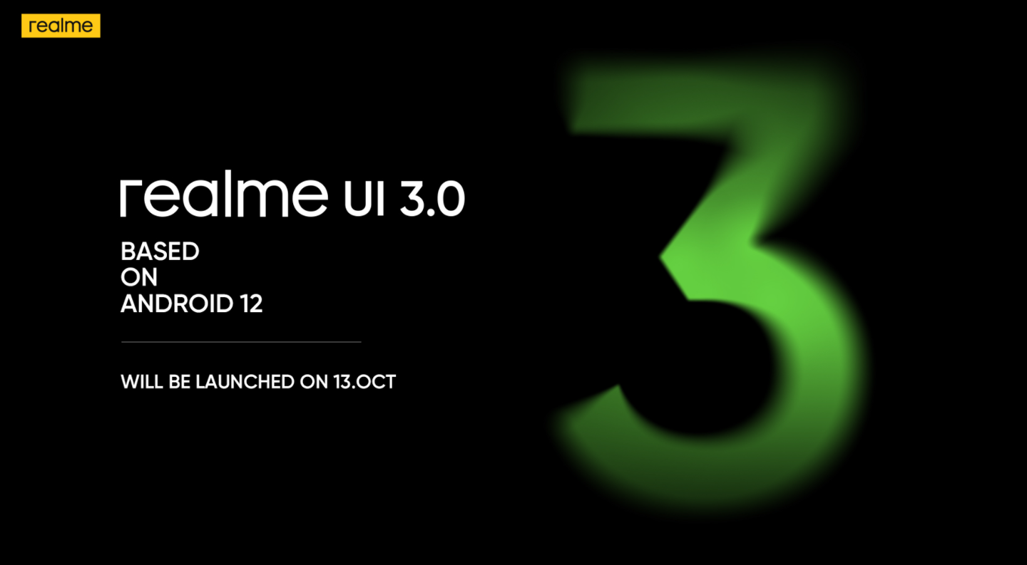 Realme UI 3.0 Android 12 Launch Date