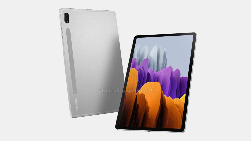 ảnh render Galaxy Tab S8