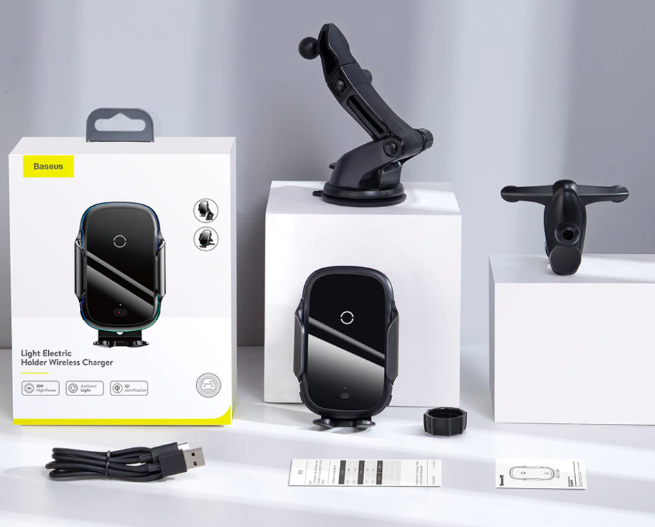 Baseus 15W Wireless Charger Car Mount