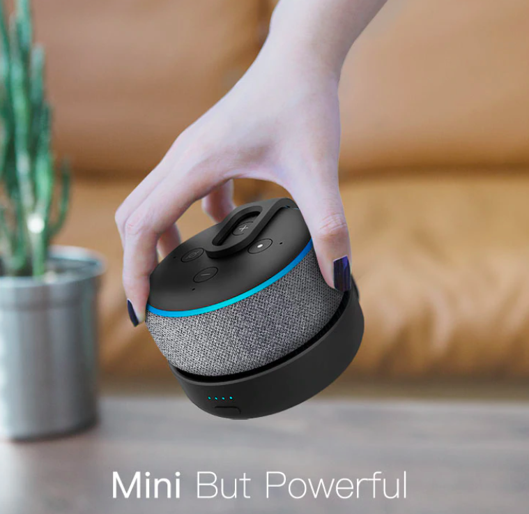 GGMM D3 Portable Battery for Echo Dot 3