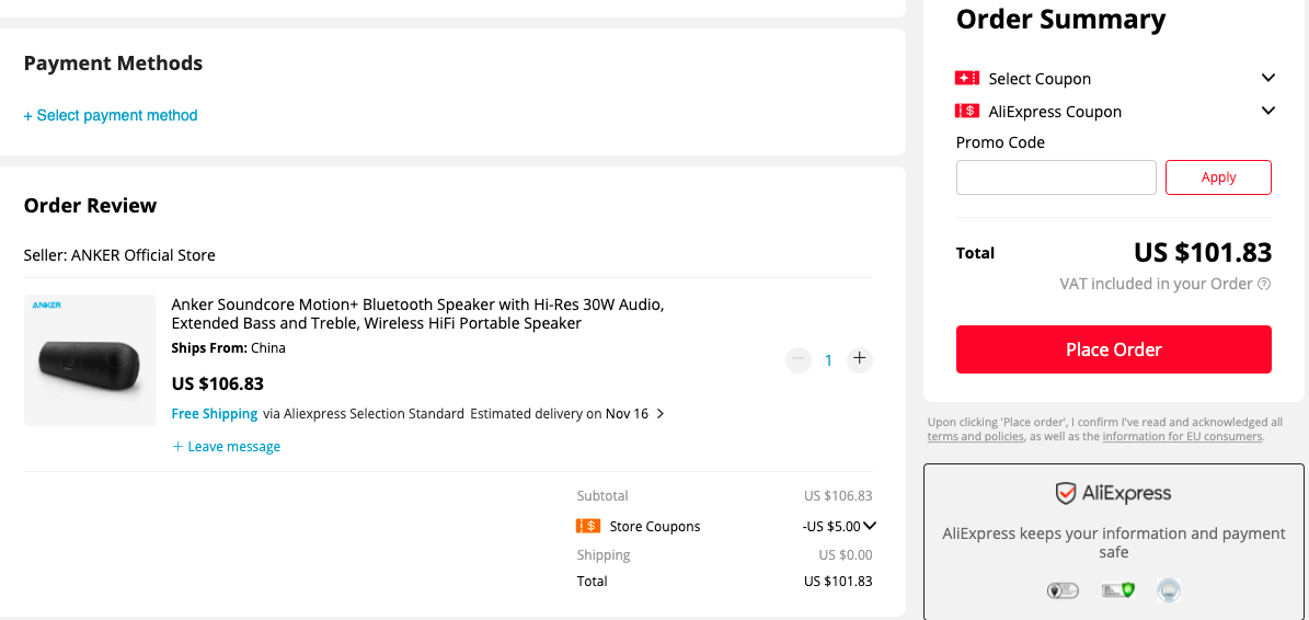 Anker Soundcore Motion+ Speaker