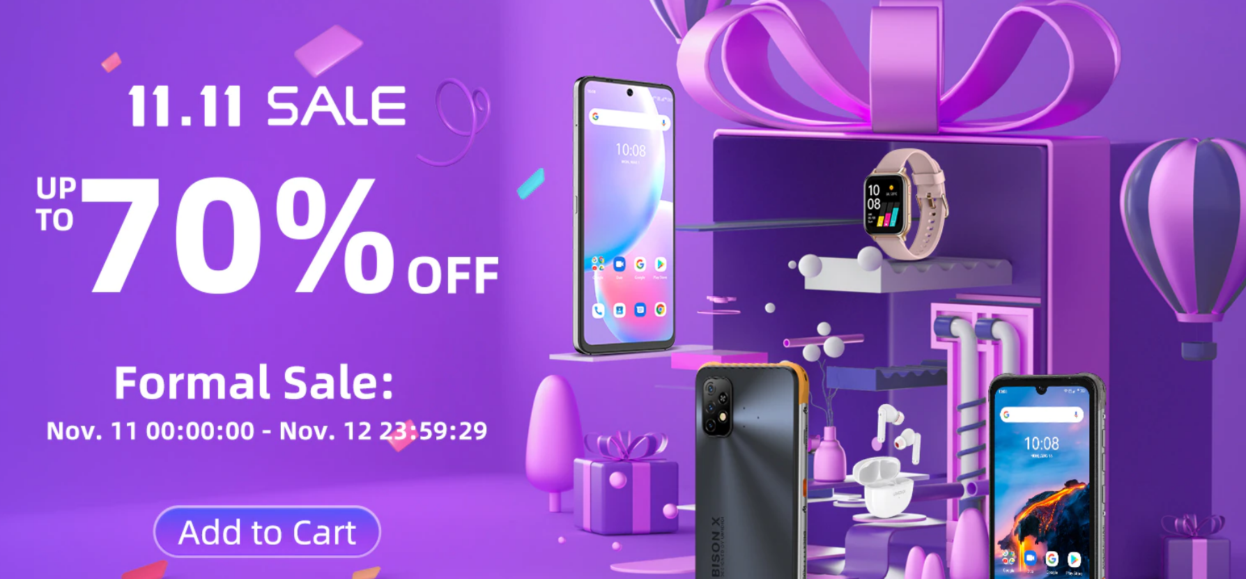UMIDIGI singles day sale 2021