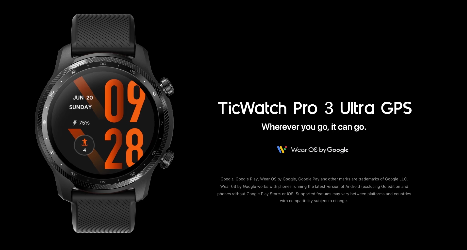 TicWatch Pro 3 Ultra GPS featured