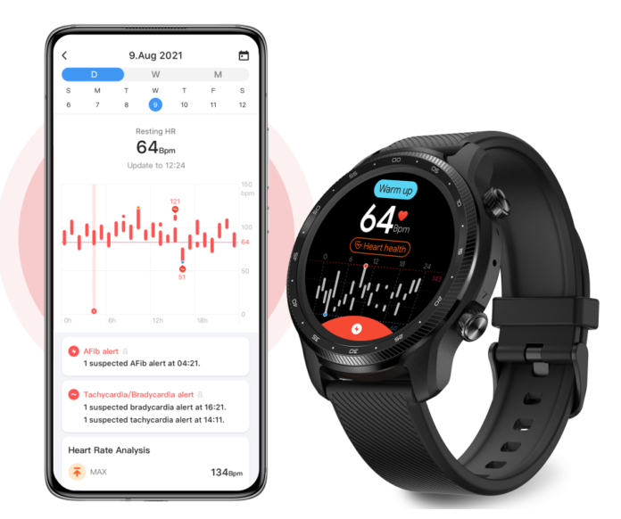 TicWatch Pro 3 Ultra GPS has IHB/AFib detection, 20+ sports modes, SDW
