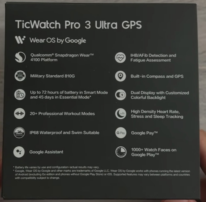 TicWatch Pro 3 Ultra GPS