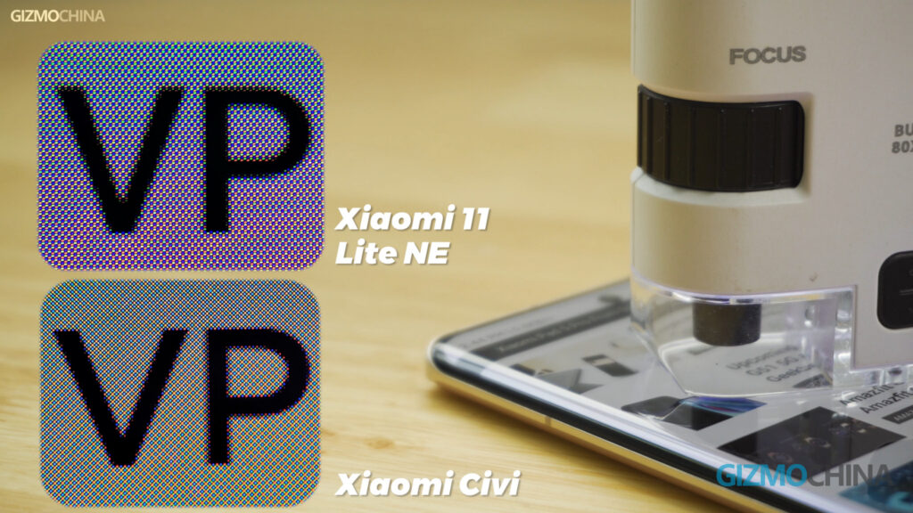 Xiaomi CIVI review display pixels