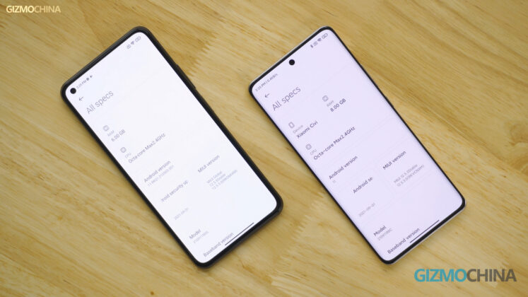 Xiaomi CIVI review screen overview