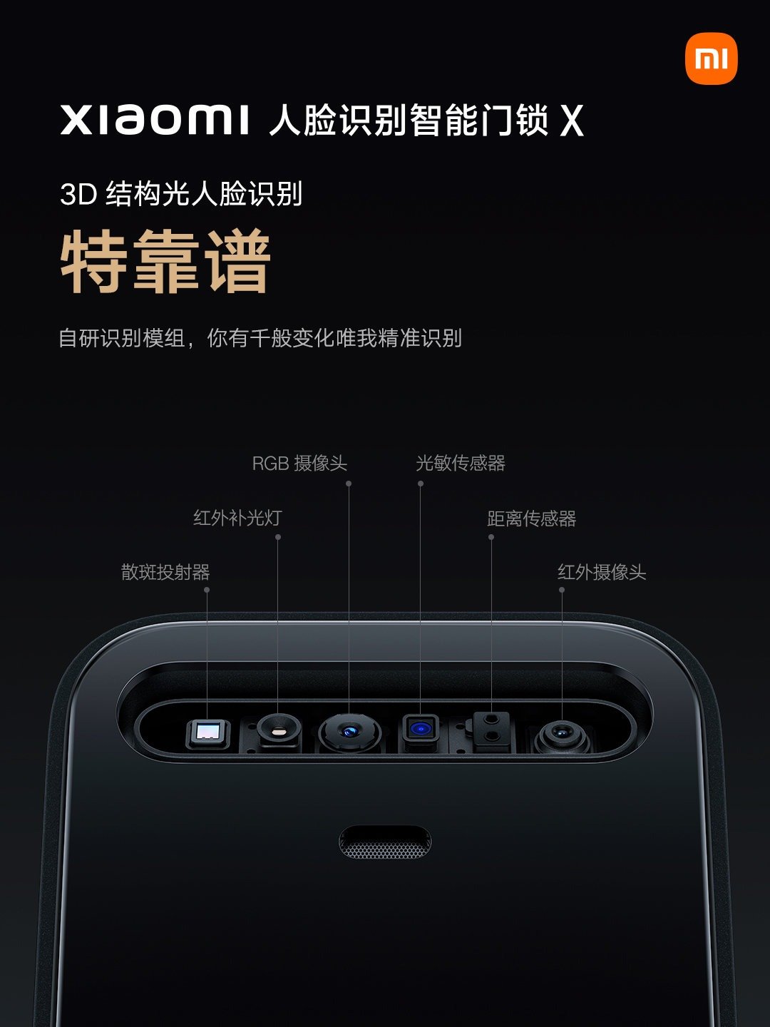 Xiaomi Smart Door Lock X face unlock module