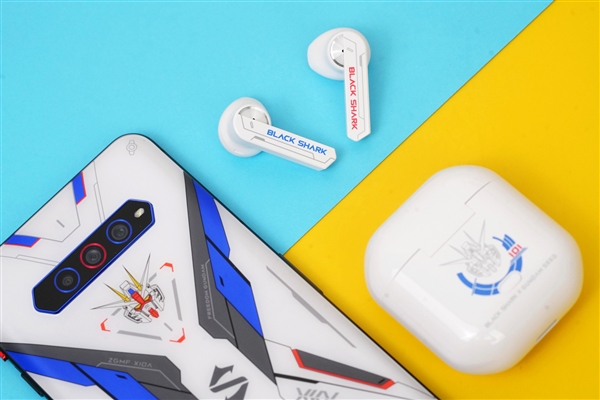 black shark gaming tws earphones gundam edition