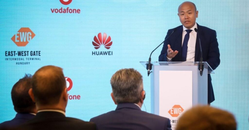 huawei 5g railway port vodafone