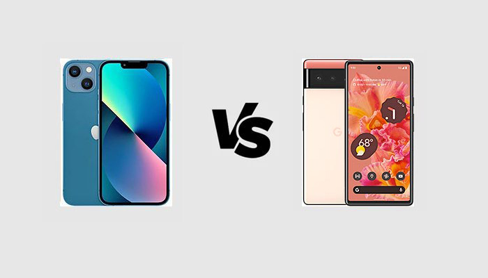 iphone 13 mini vs google pixel 6 specs