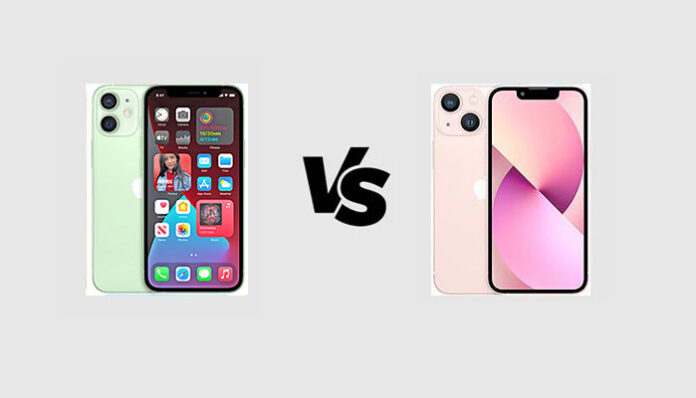 iphone 12 mini and 13 mini camera comparison
