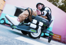 Segway’s Mecha Kit transforms the Ninebot S and S kids scooters to a rolling gel turret Ninebot