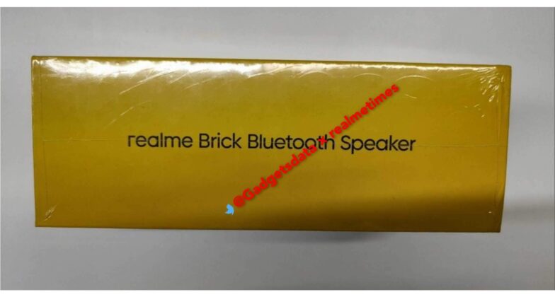 realme Brick Bluetooth Speaker Leak 02