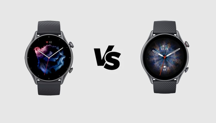 Amazfit GTR 3 Pro vs Amazfit GTR 3 vs Amazfit GTS 3 