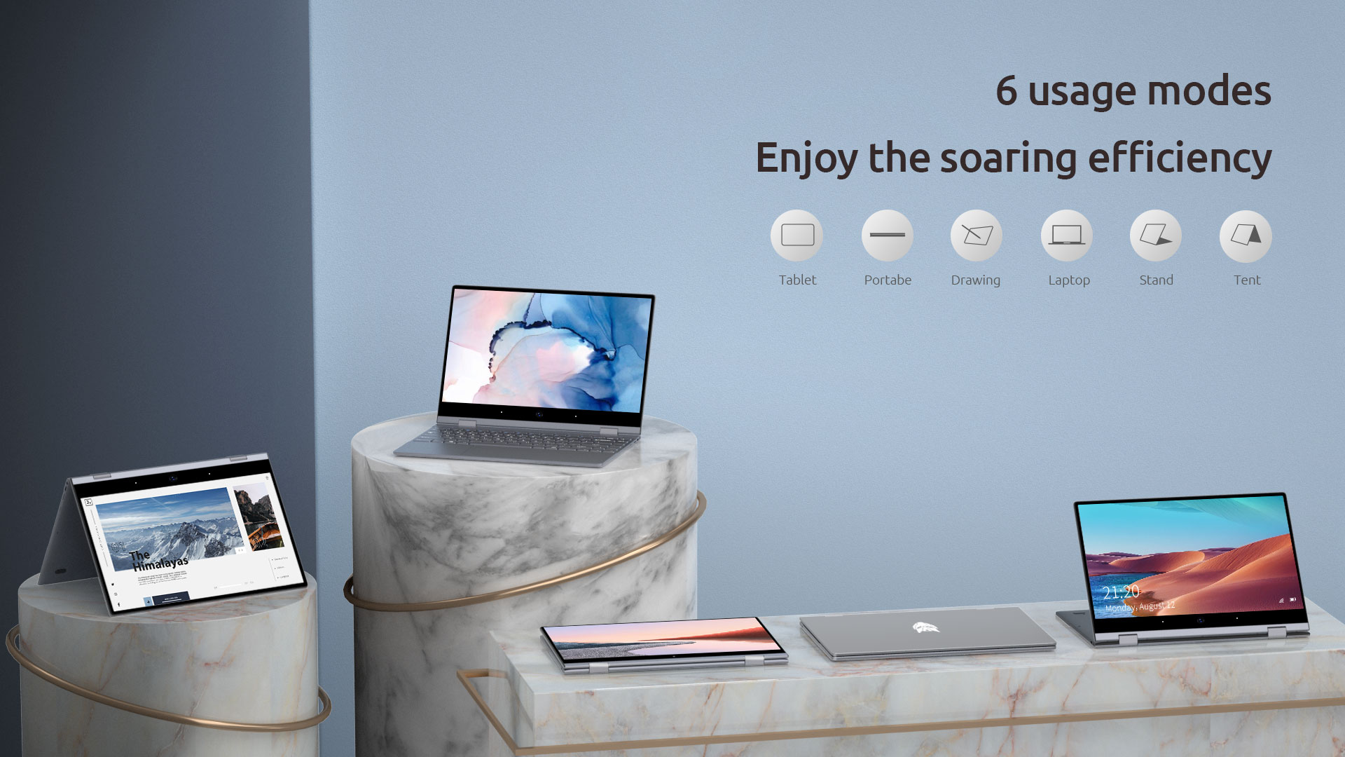 BMAX Y14 Pro 2-in-1 360° Convertible Laptop