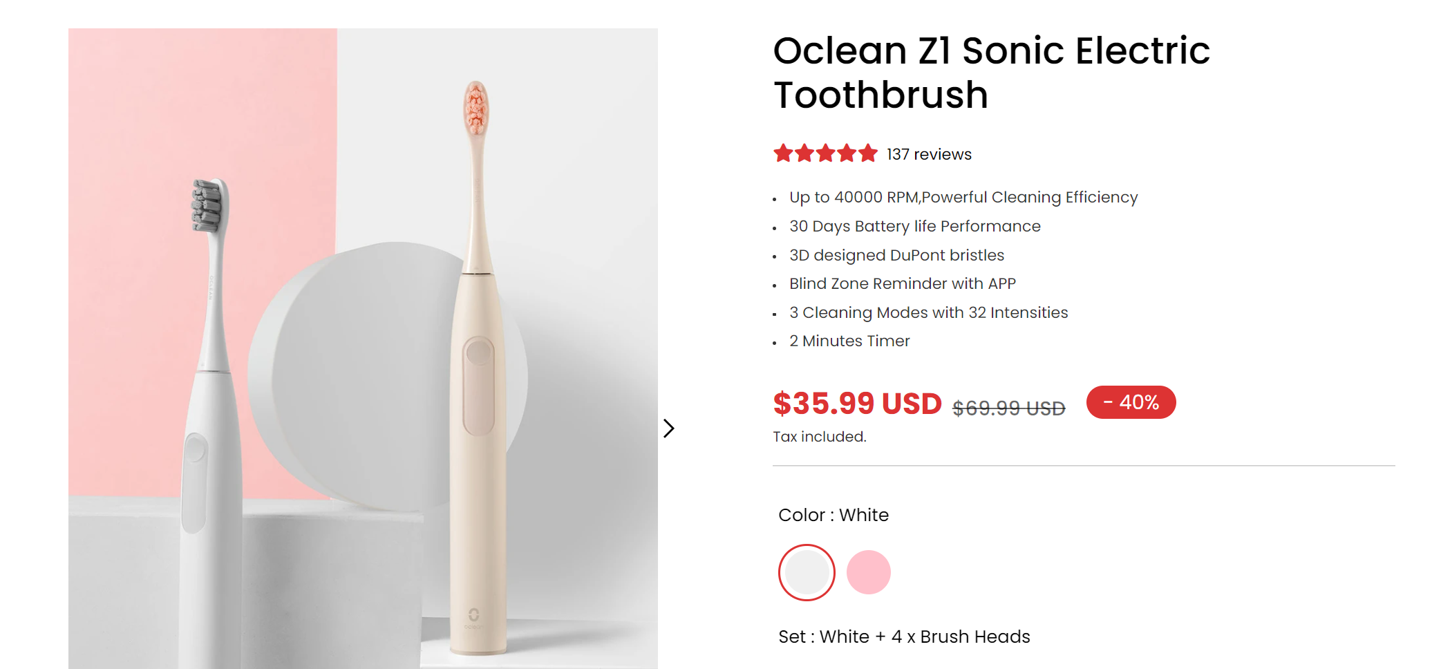 Oclean Black Friday Deals Grab upto 50 discount on electric