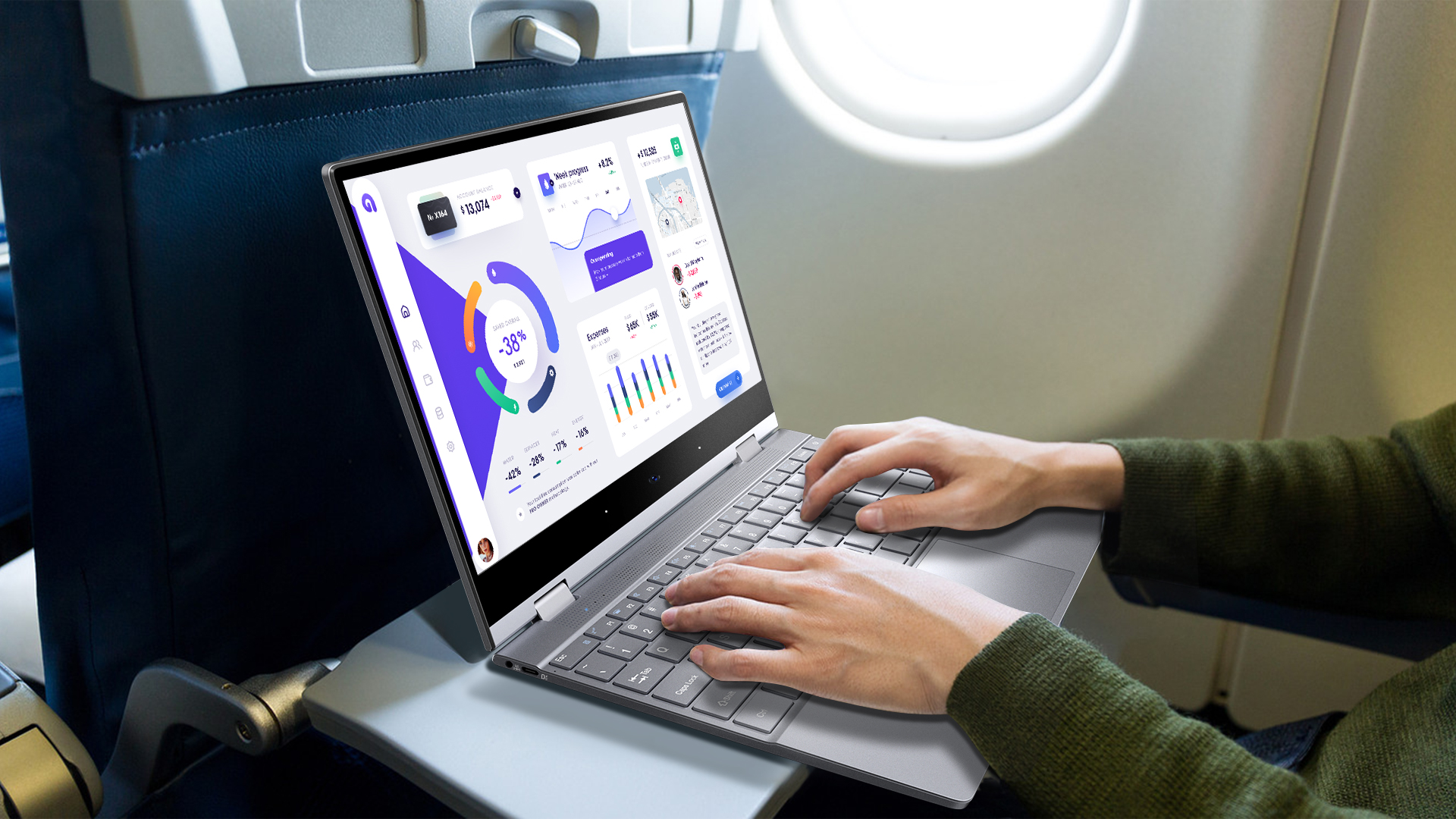 BMAX Y14 Pro 2-in-1 360° Convertible Laptop