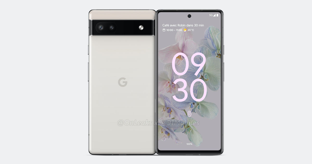 Google Pixel 6a CAD renders by 91mobiles/Steve Hemmerstoffer