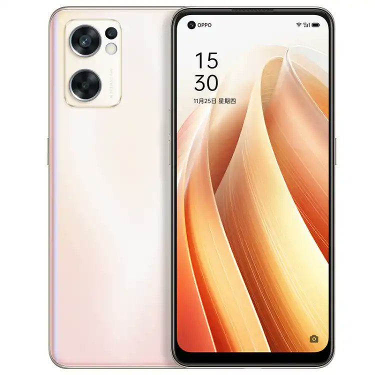 Появились технические характеристики OPPO Reno 7, Reno 7 Pro и Reno 7 SE OPPO Reno7 SE золотой