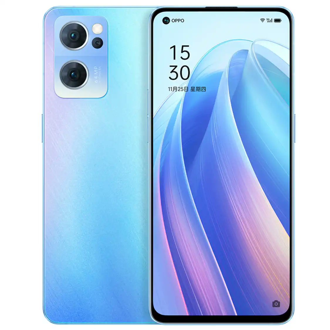 OPPO Reno7 blue