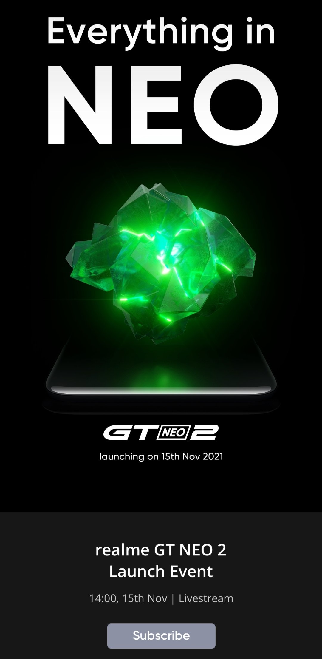 Realme GT Neo2 Europe launch date, pricing revealed - Gizmochina